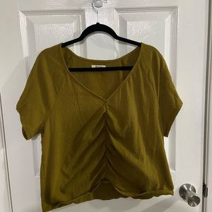 Madewell ruched top